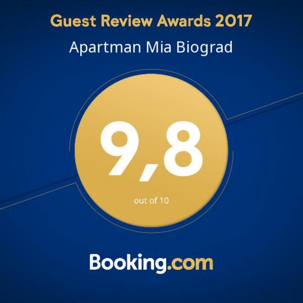 Apartman Mia Biograd Biograd Na Moru Exteriér fotografie